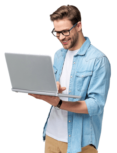 concentrated-young-bearded-man-wearing-glasses-dressed-jeans-shirt-using-laptop 1